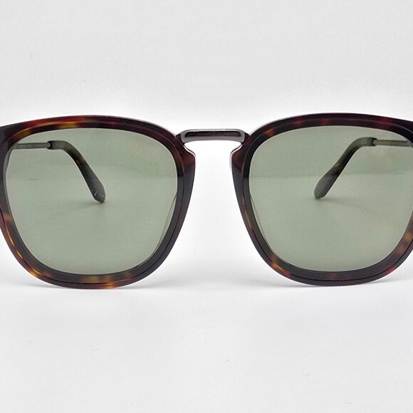 Quay Australia Jackpot Remixed Tortoise Frame Polarized Green Lens Sunglasses - Picture 3 of 16